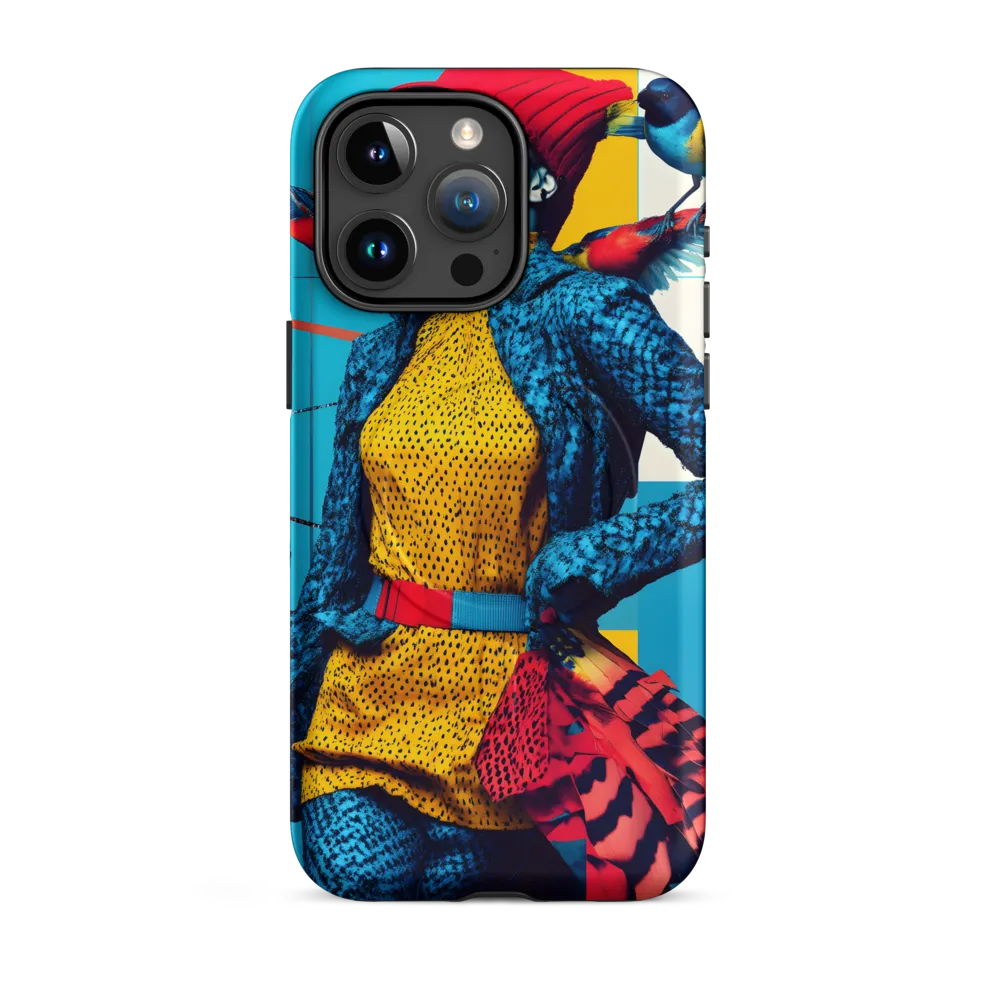 Vibrant Fusion of Nature and Fashion