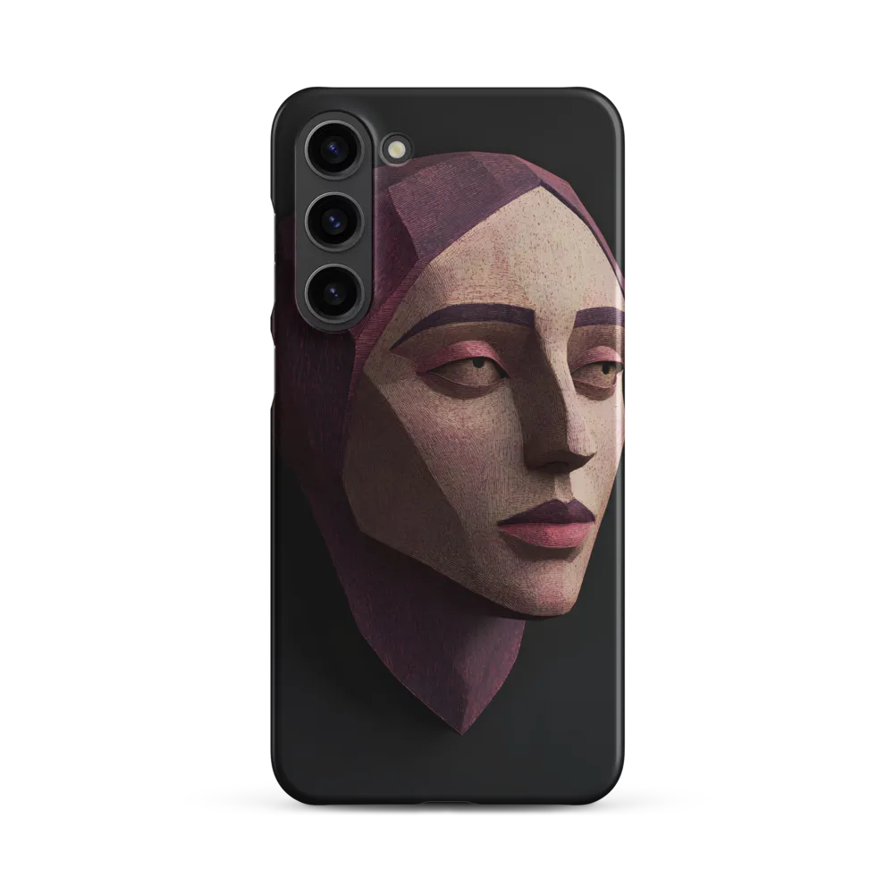 Geometric Elegance: A Contemporary Portrait