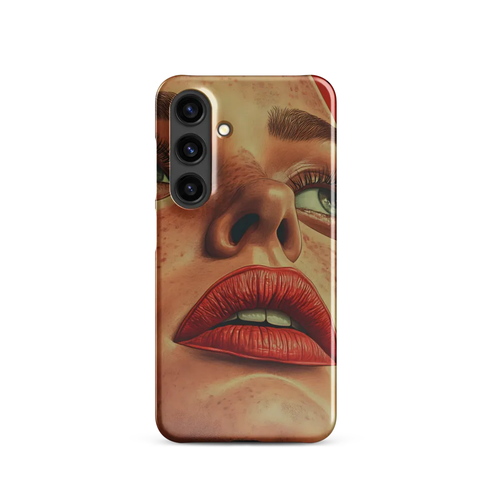 Red Intensity: A Portrait of Elegance