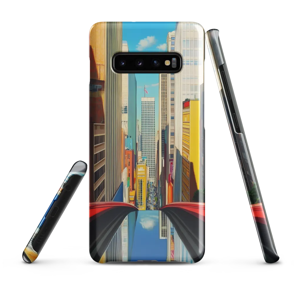 Urban Symphony: A Hyperrealistic Perspective | Phone Case |  S10 Plus | Snap Case | Glossy