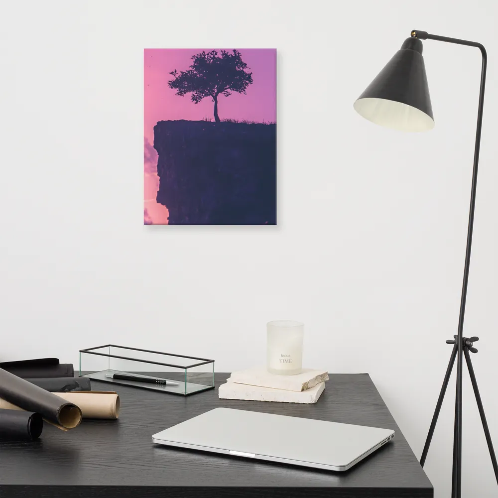 Solitude on the Edge | Canvas | 12″×16″