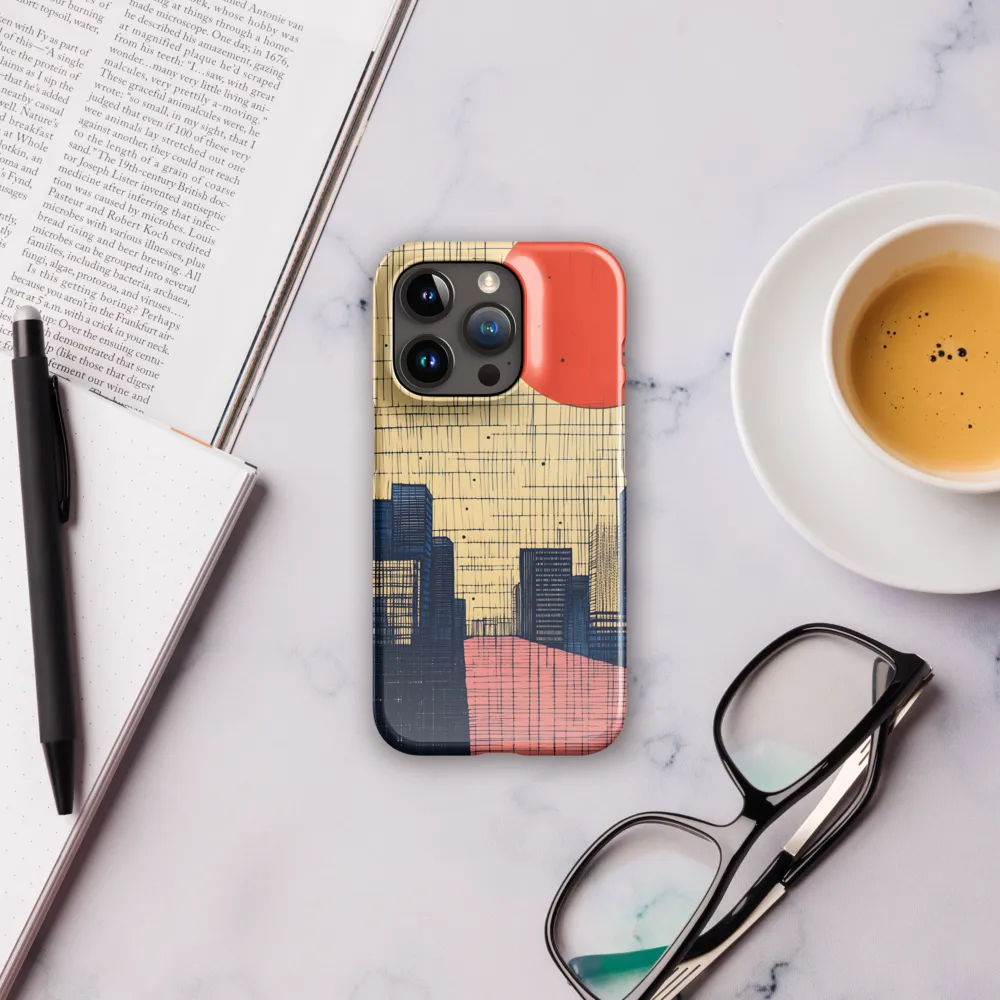 Urban Echoes: A Minimalist Cityscape