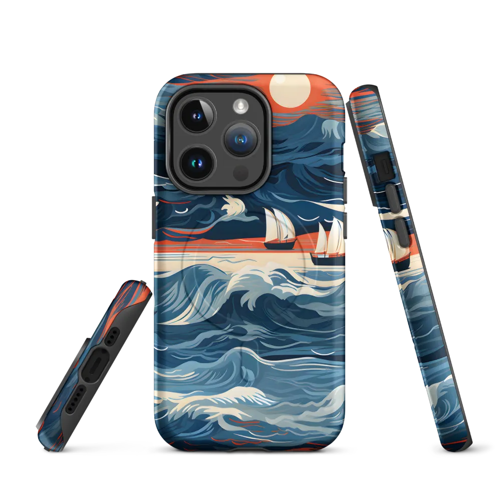 Ocean Whispers: A Voyage at Dusk