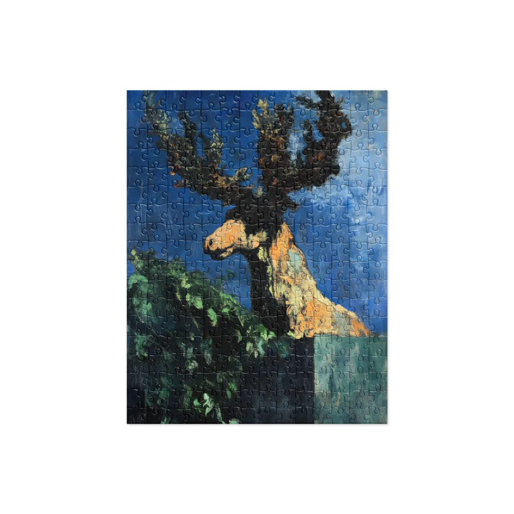 The Majestic Deer in Nature | Jigsaw Puzzle | 252 pieces