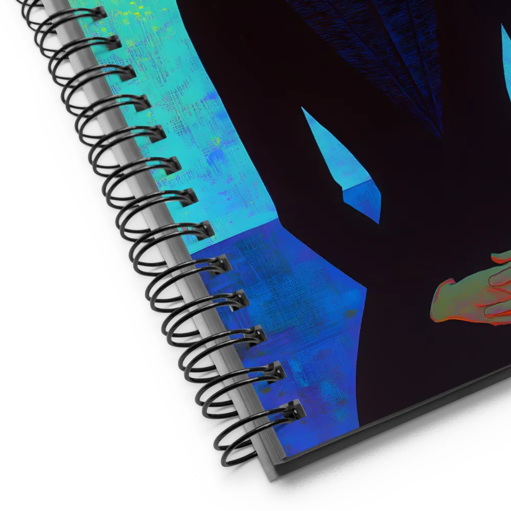 Serenity in Reflection | Spiral Notebook