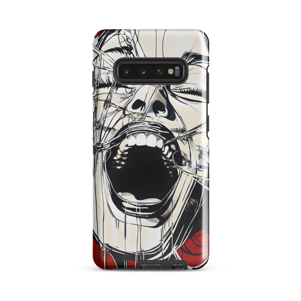 The Unveiling of Inner Turmoil | Phone Case |  S10 Plus | Tough Case | Glossy