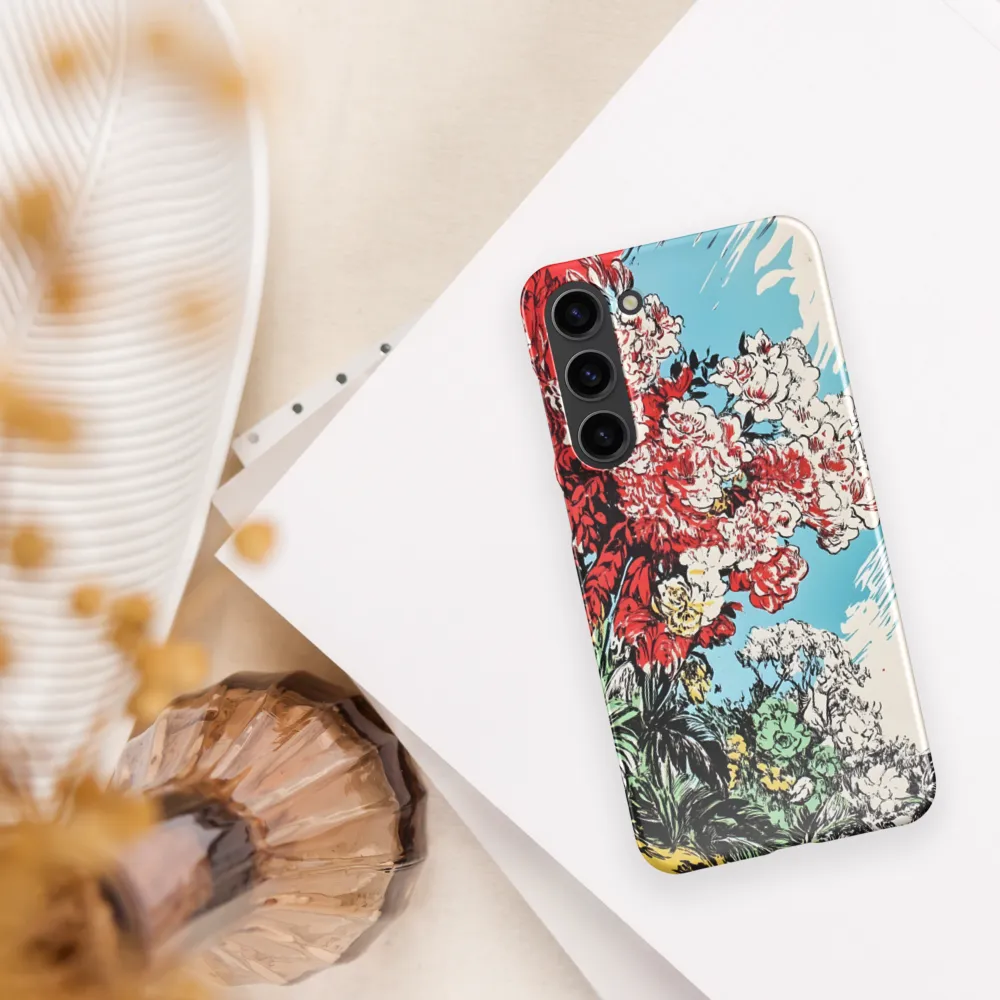 Floral Symphony in Bold Colors