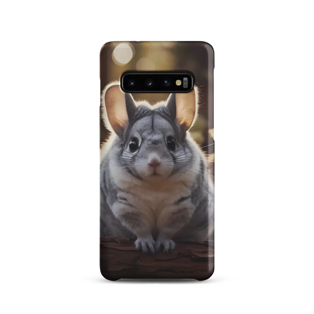 Curious Chinchilla in the Forest