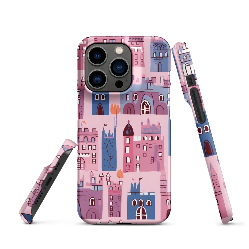 Whimsical Castles: A Playful Tapestry | Phone Case |  14 Pro | Snap Case | Matte