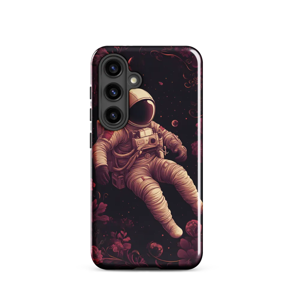 Cosmic Bloom: An Astronaut's Journey
