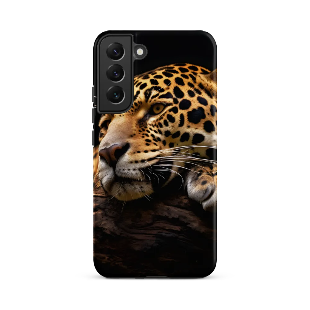 Tranquil Majesty: The Resting Leopard