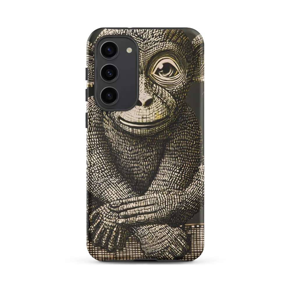 Intricate Primate Portrait