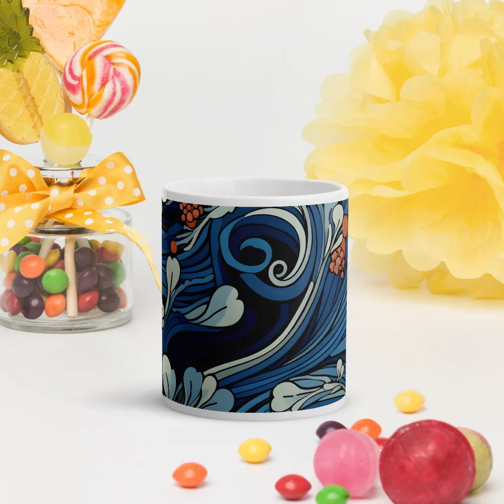 Nature's Elegance: An Oceanic Tapestry | Mugs | Multiple Sizes & Colors