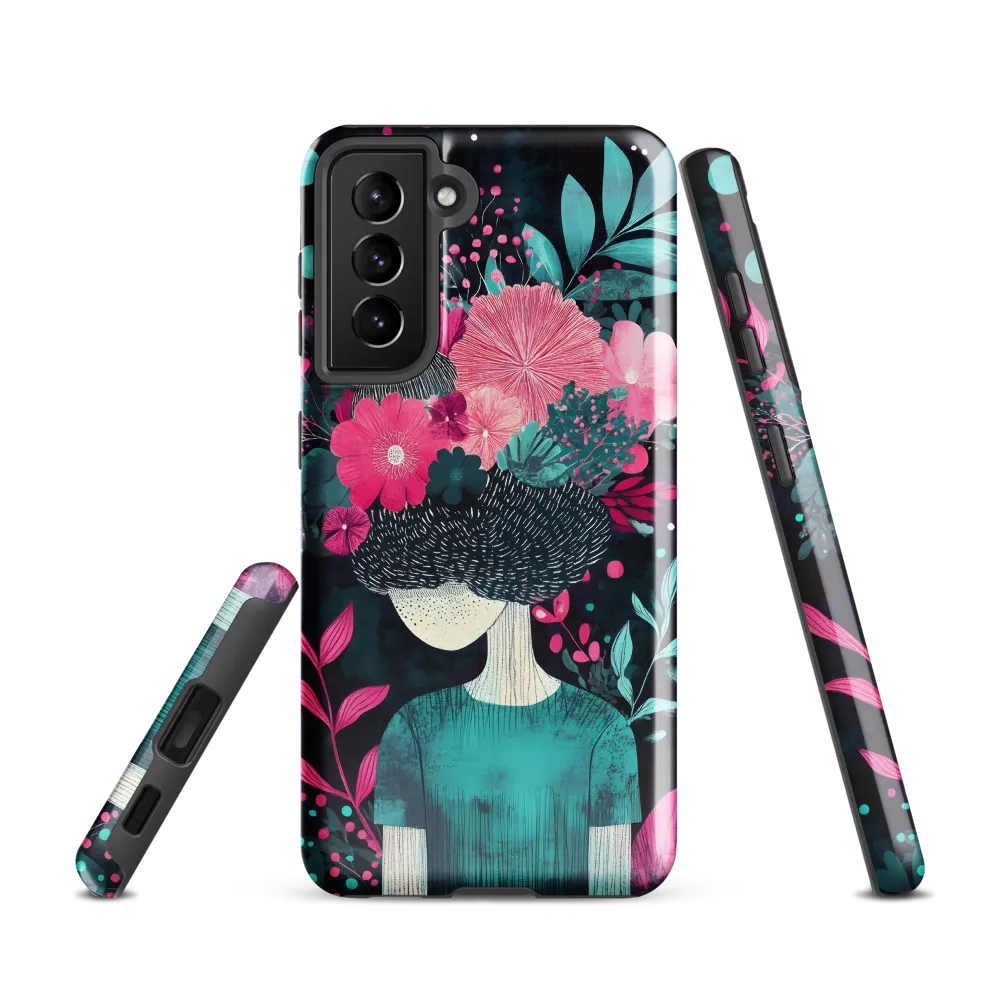 Floral Harmony: A Portrait of Serenity
