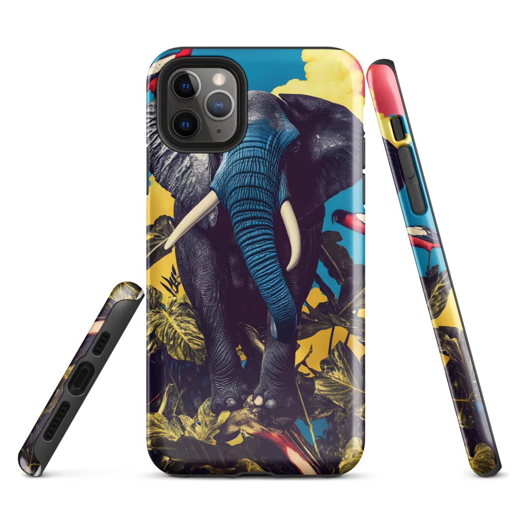 Elephant Dreams in Vibrant Colors | Phone Case |  11 Pro Max | Tough Case | Glossy