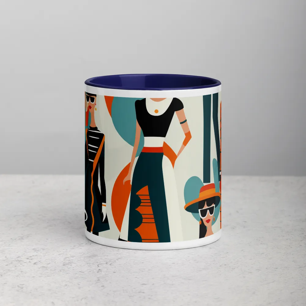 Chic Figures in Pop Art