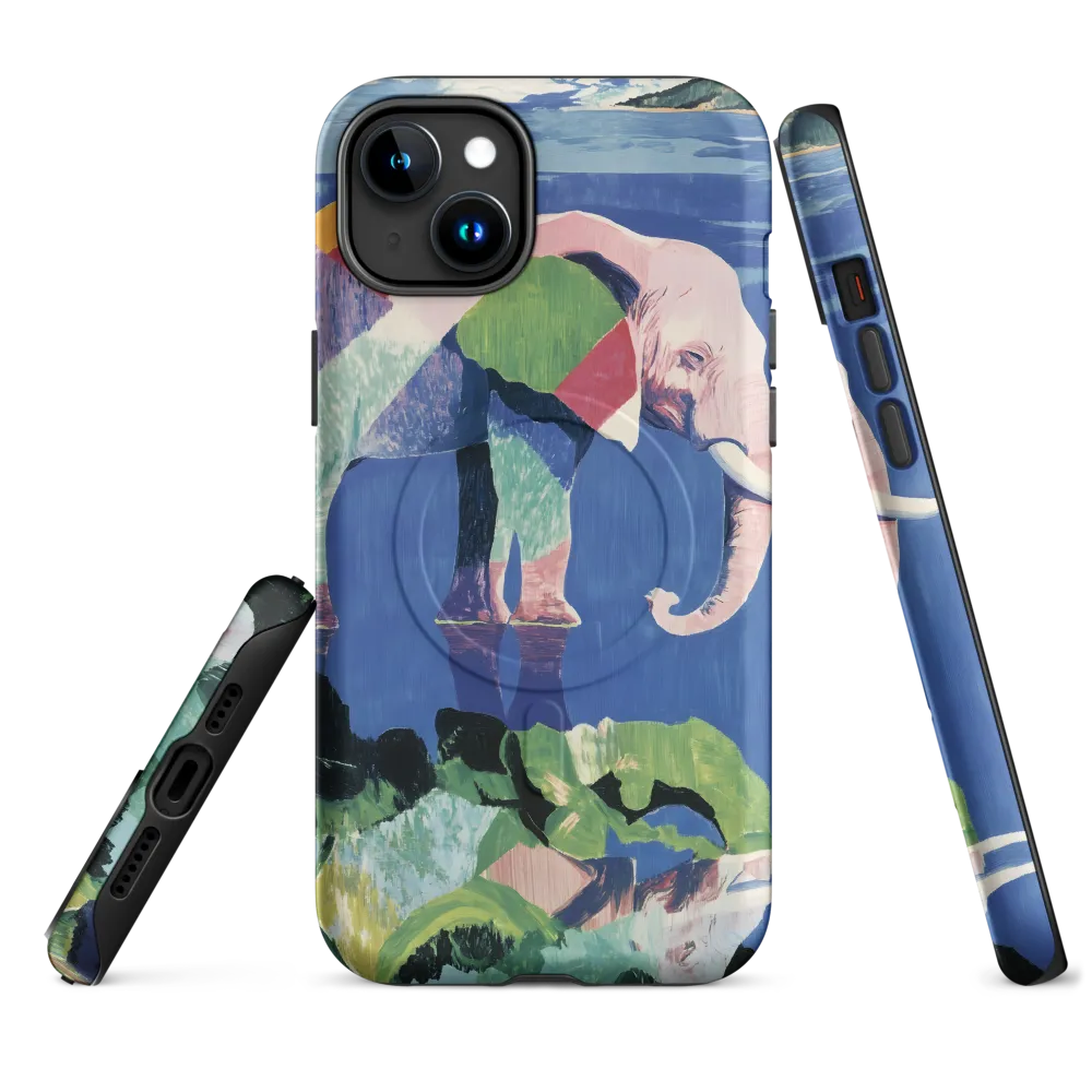 Serenity in Color: The Elephants of Reflection