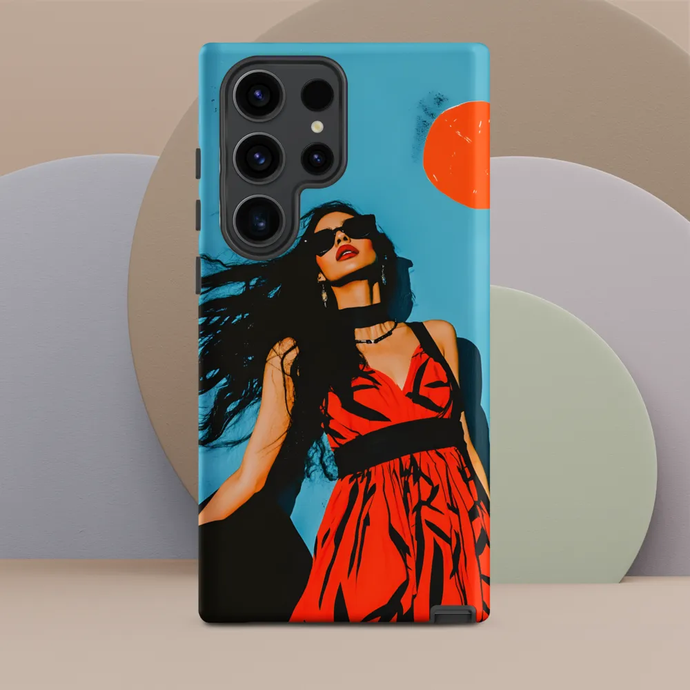 Sunset in Fashion: A Modern Portrait