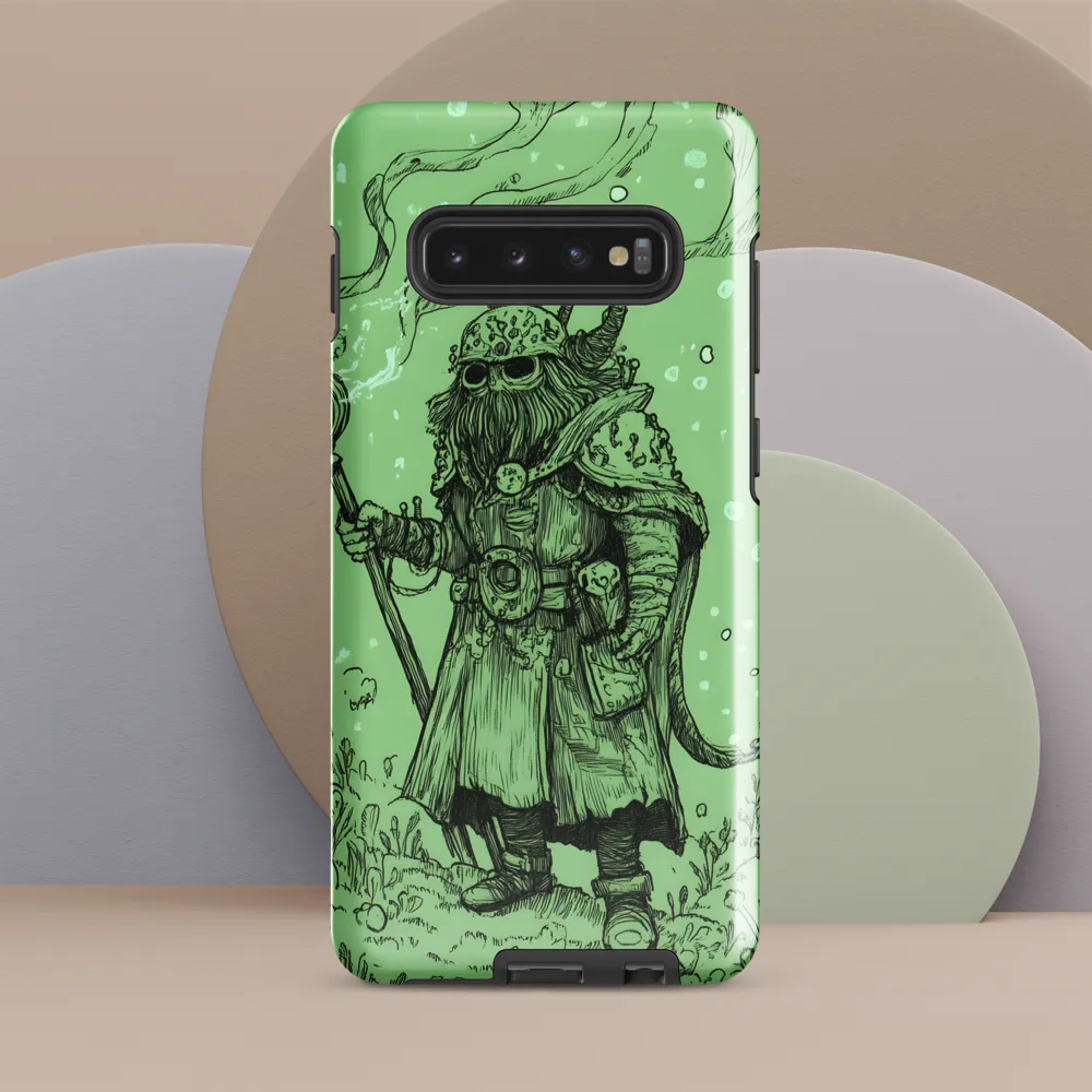 The Enigmatic Wizard | Phone Case |  S10 Plus | Tough Case | Glossy