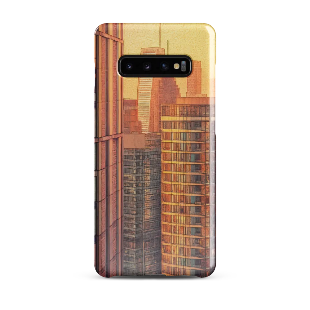 Urban Serenity at Sunset | Phone Case |  S10 Plus | Snap Case | Glossy