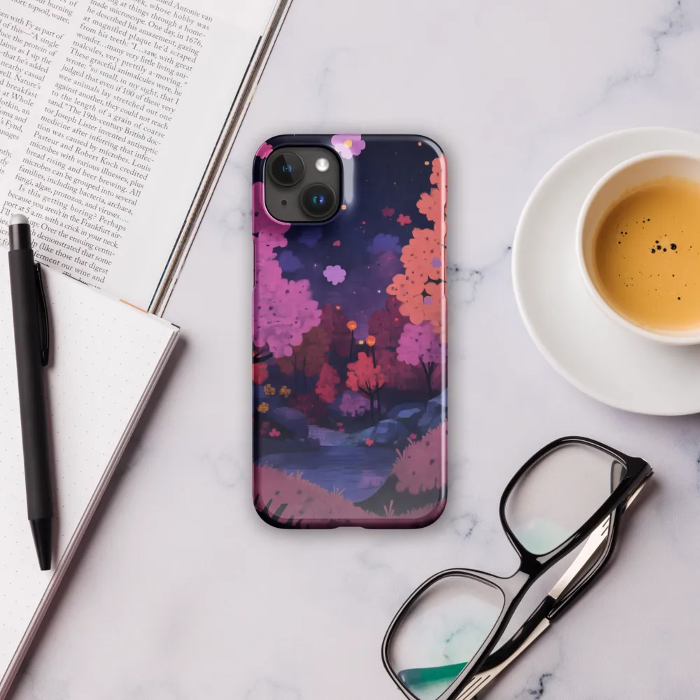 Whispers of Spring: A Serene Landscape | Phone Case |  15 Plus | Snap Case | Glossy
