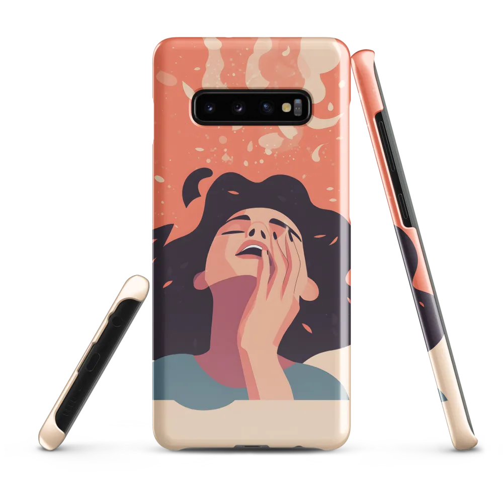 Whispers of Reflection | Phone Case |  S10 Plus | Snap Case | Glossy