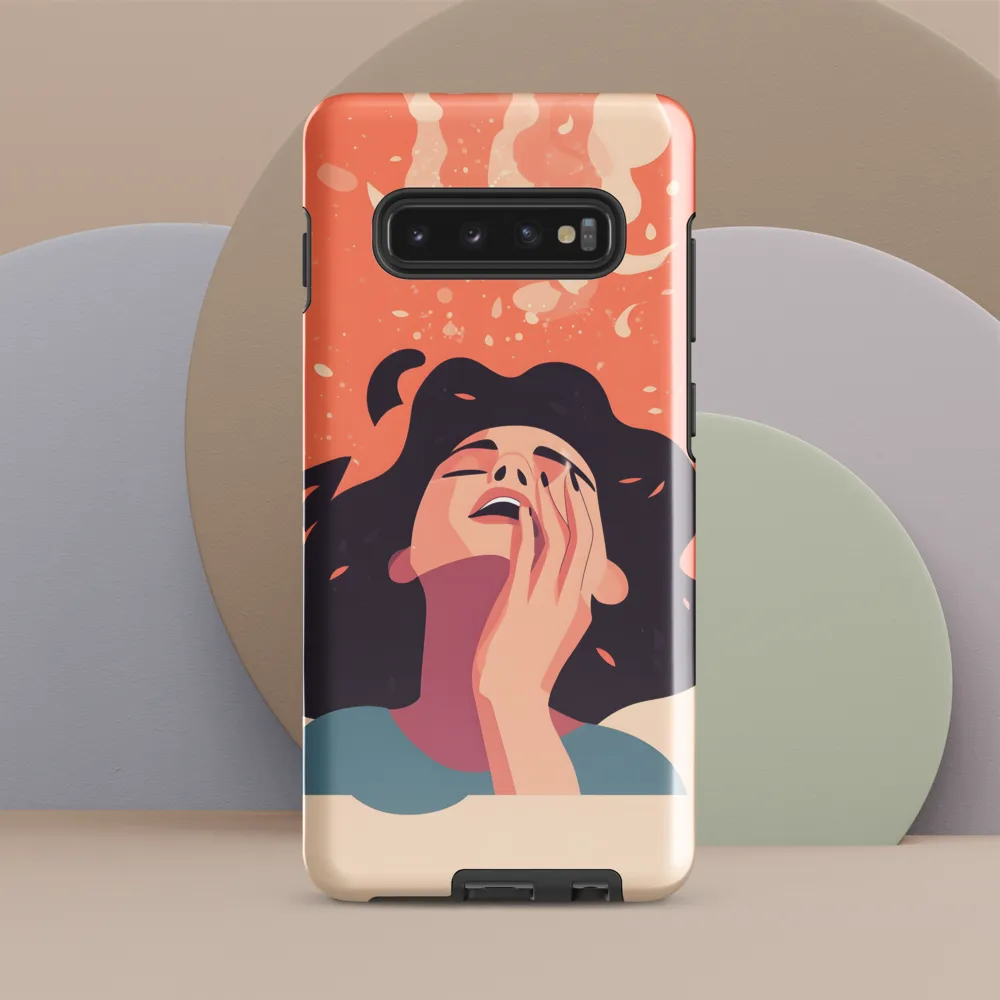 Whispers of Reflection | Phone Case |  S10 Plus | Tough Case | Glossy