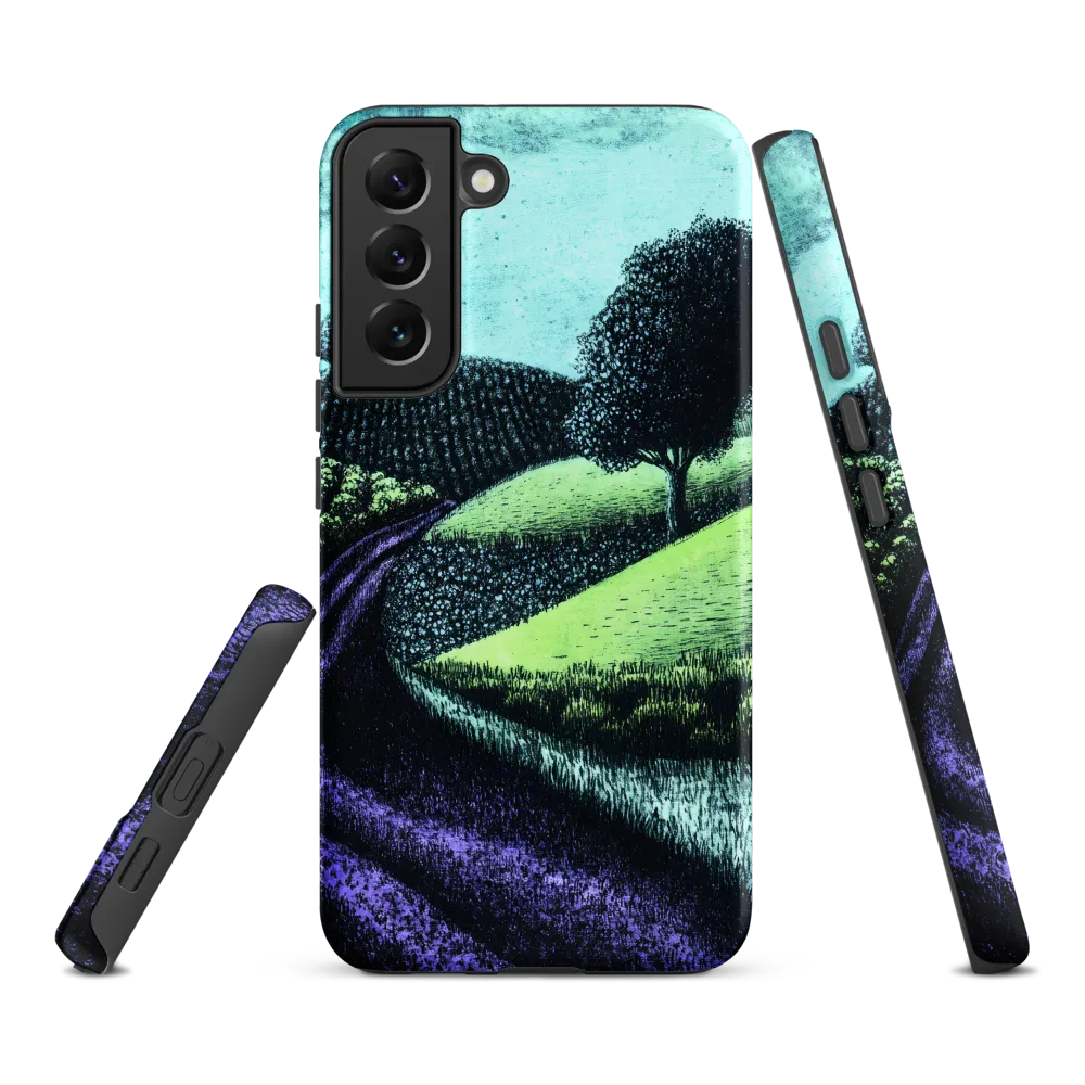 Winding Serenity: A Modern Landscape