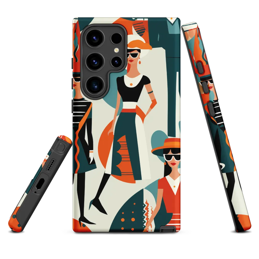 Chic Figures in Pop Art