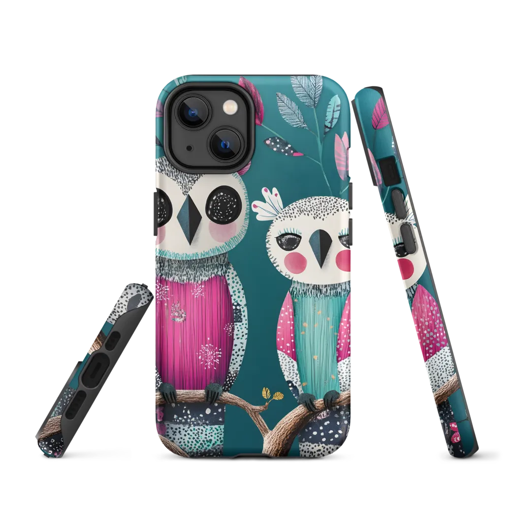 Whimsical Duo: A Celebration of Nature and Color
