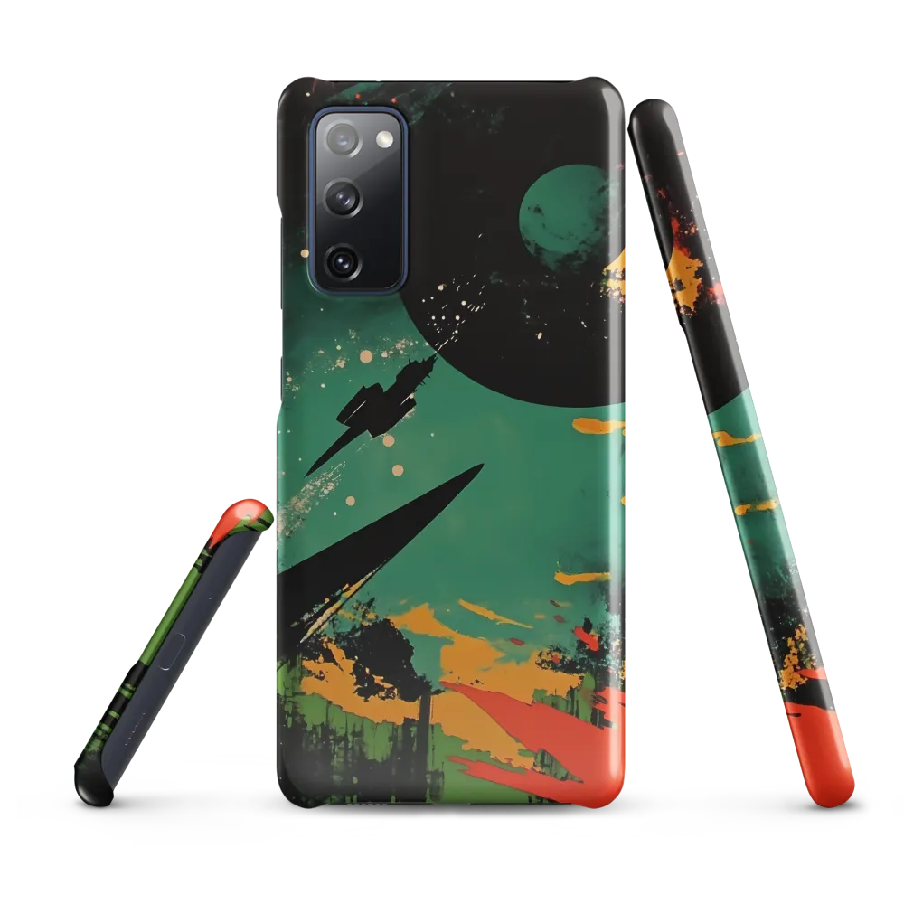 Journey Through the Cosmic Canvas | Phone Case |  S20 FE | Snap Case | Glossy