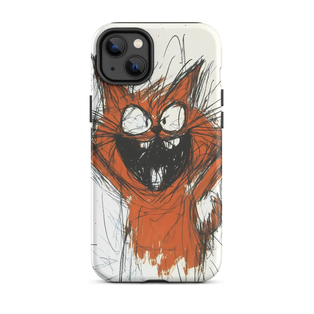 Joyful Cat Creation | Phone Case |  14 Plus | Tough Case | Matte