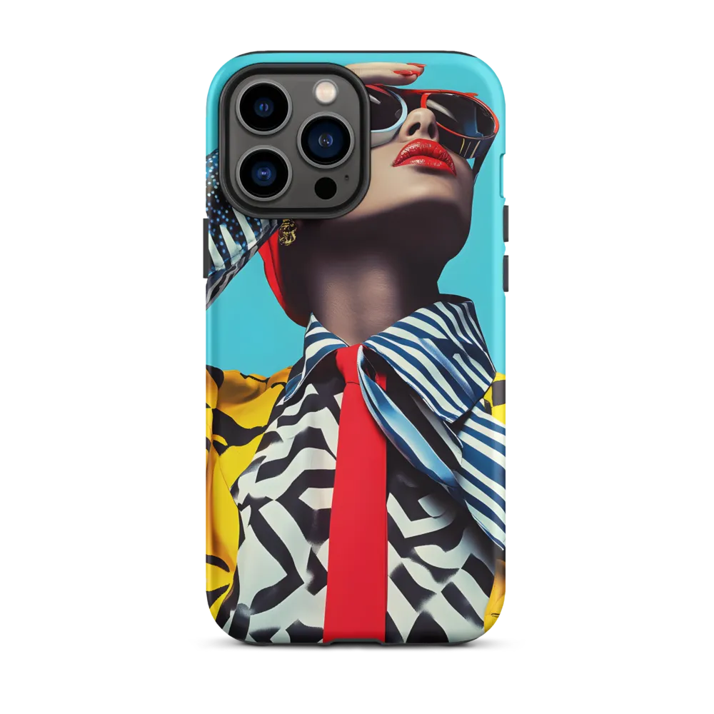 Chic Confidence in Bold Patterns