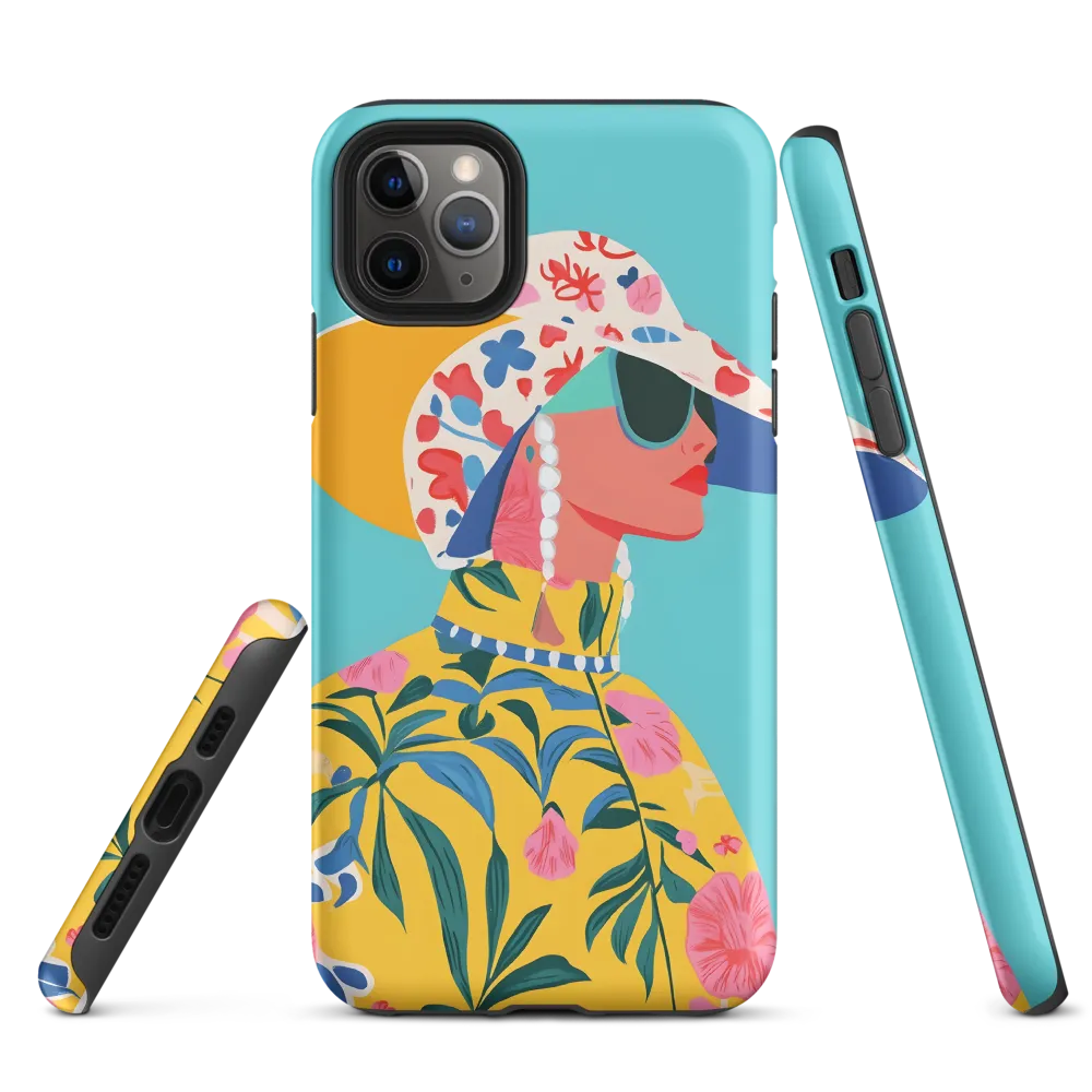 Tropical Confidence: A Fashion Portrait