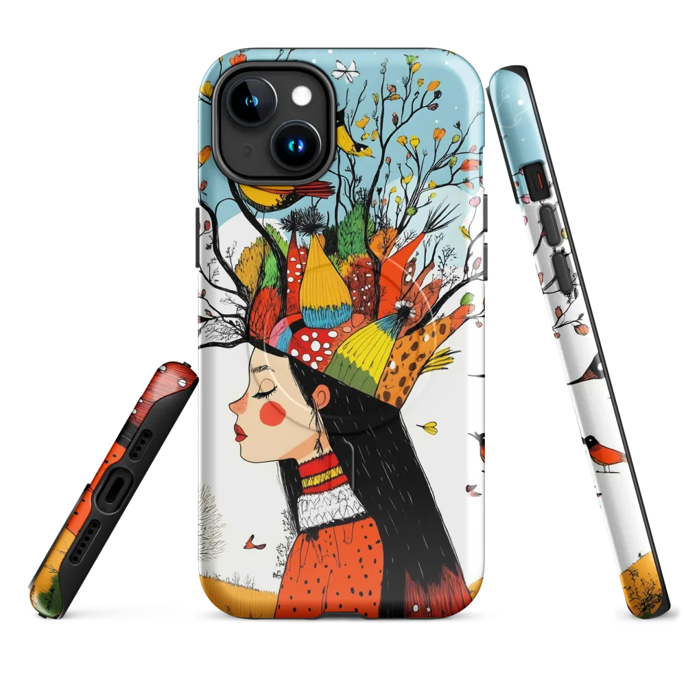 Whispers of Nature | Phone Case |  15 Plus | MagSafe® Tough Case | Glossy