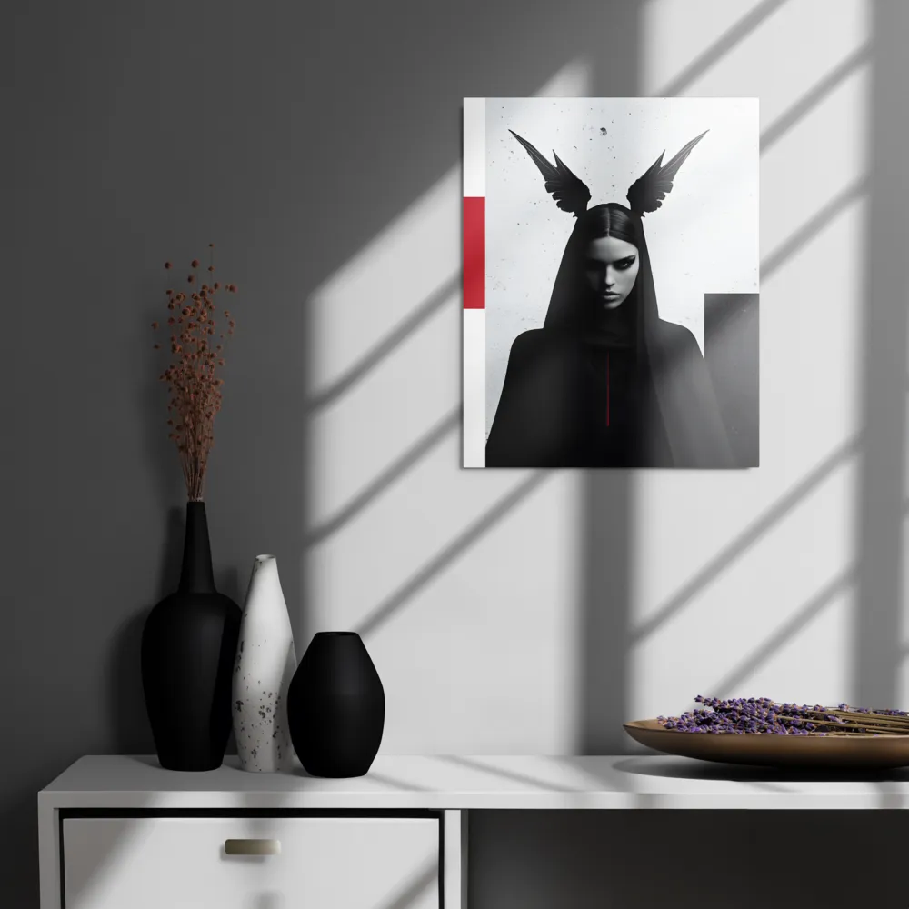 Whispers of Darkness | Metal Print | 16″×20″