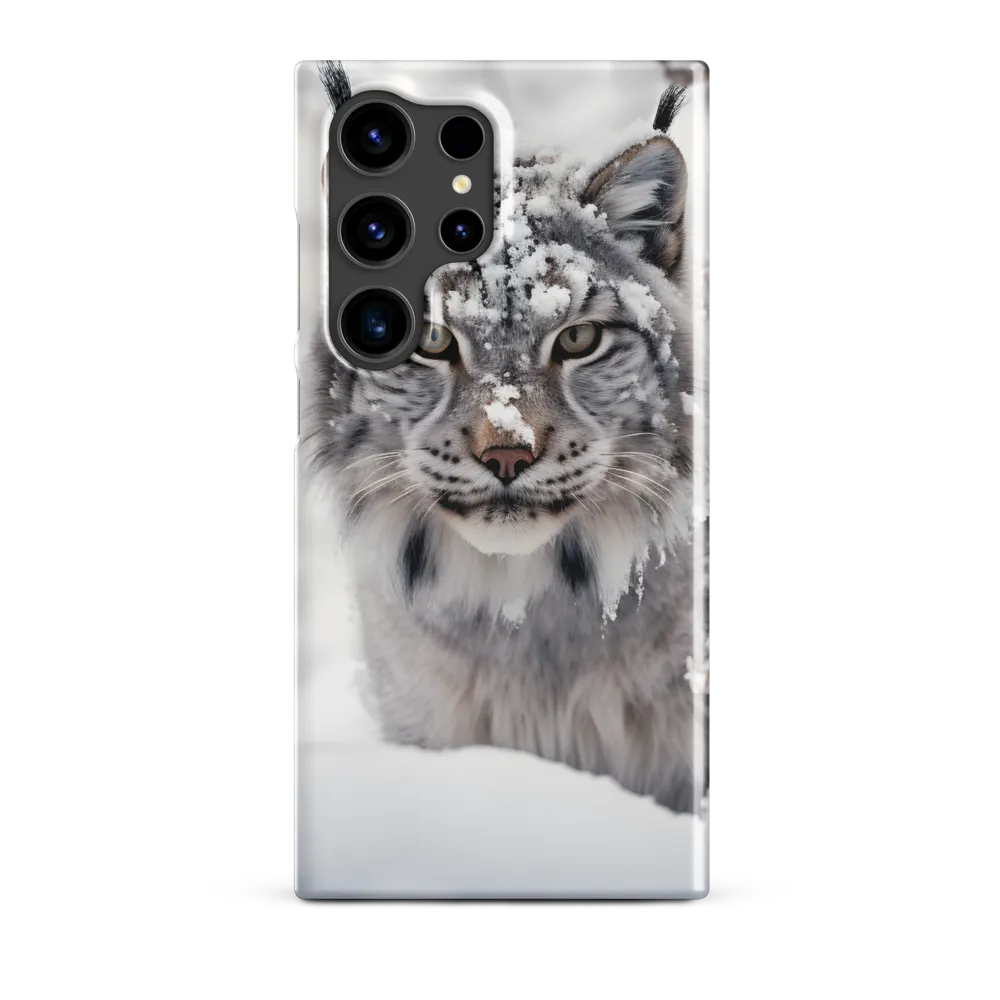 Whispers of Winter: The Lynx in Snow