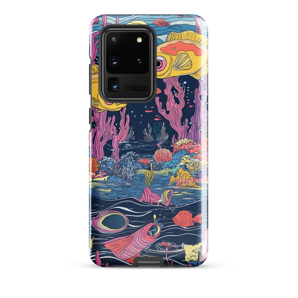 Underwater Dreamscape: A Playful Encounter