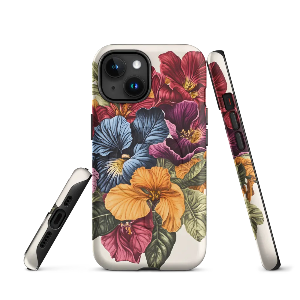 Floral Symphony in Color | Phone Case |  15 | MagSafe® Tough Case | Matte