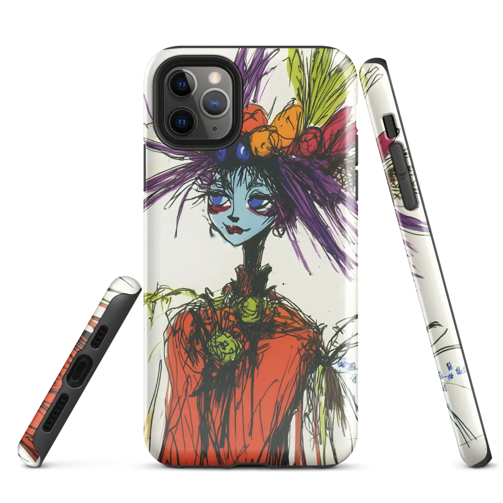 Whimsical Harvest | Phone Case |  11 Pro Max | Tough Case | Glossy