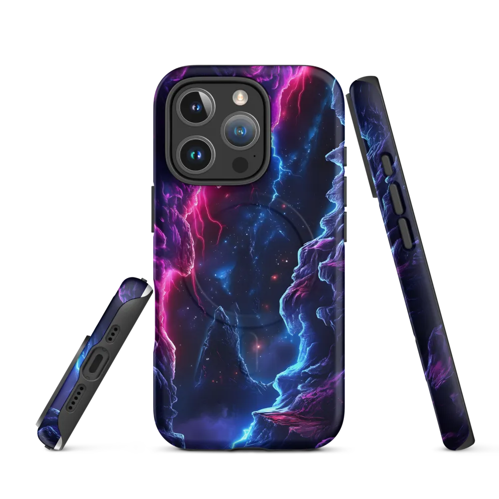 Into the Cosmic Abyss | Phone Case |  16 Pro | MagSafe® Tough Case | Matte