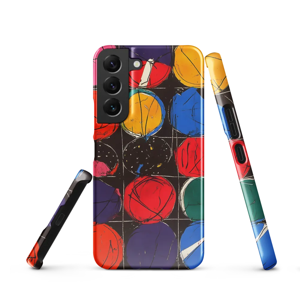 Colorful Circles in Abstract Harmony