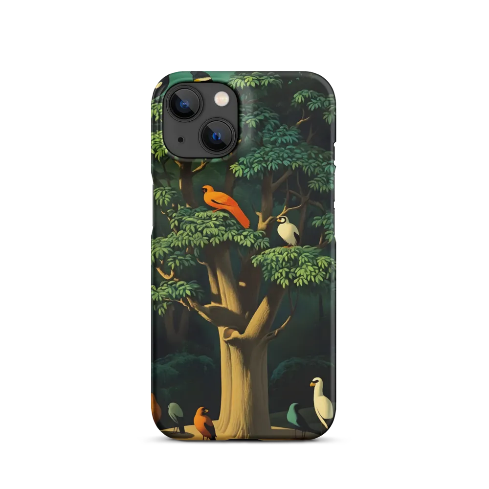 Harmony in Color: A Surreal Bird Symphony