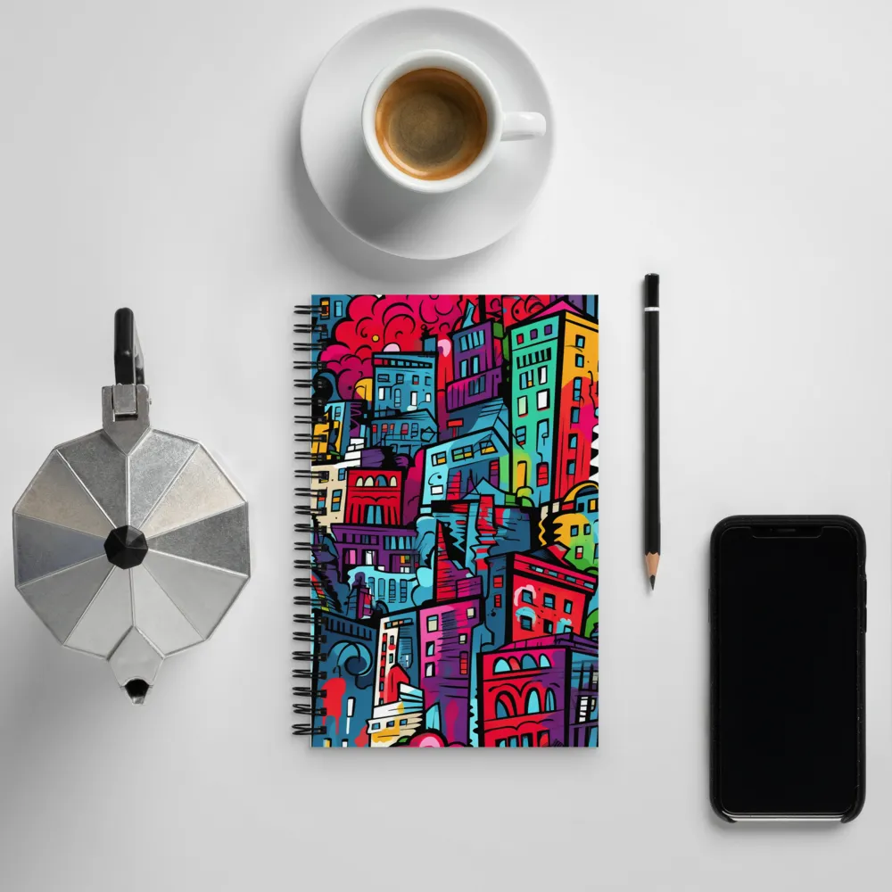 Urban Whimsy | Spiral Notebook