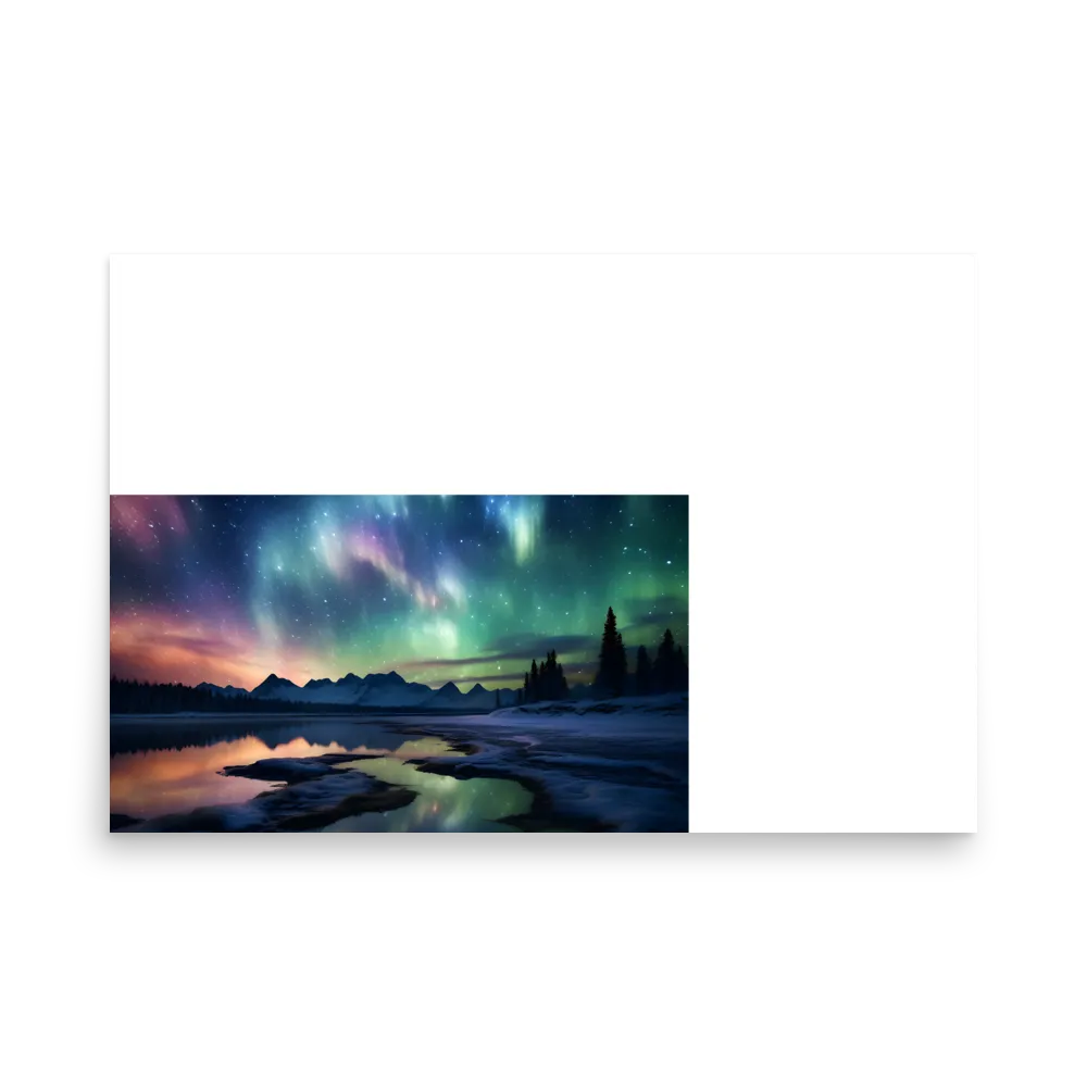 Ethereal Aurora: A Night Under the Stars