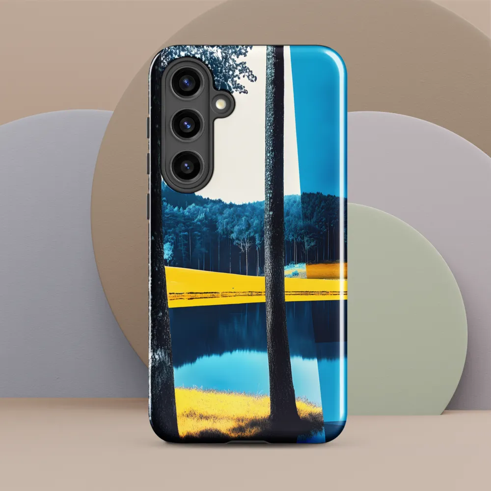 Tranquil Fusion of Nature and Geometry