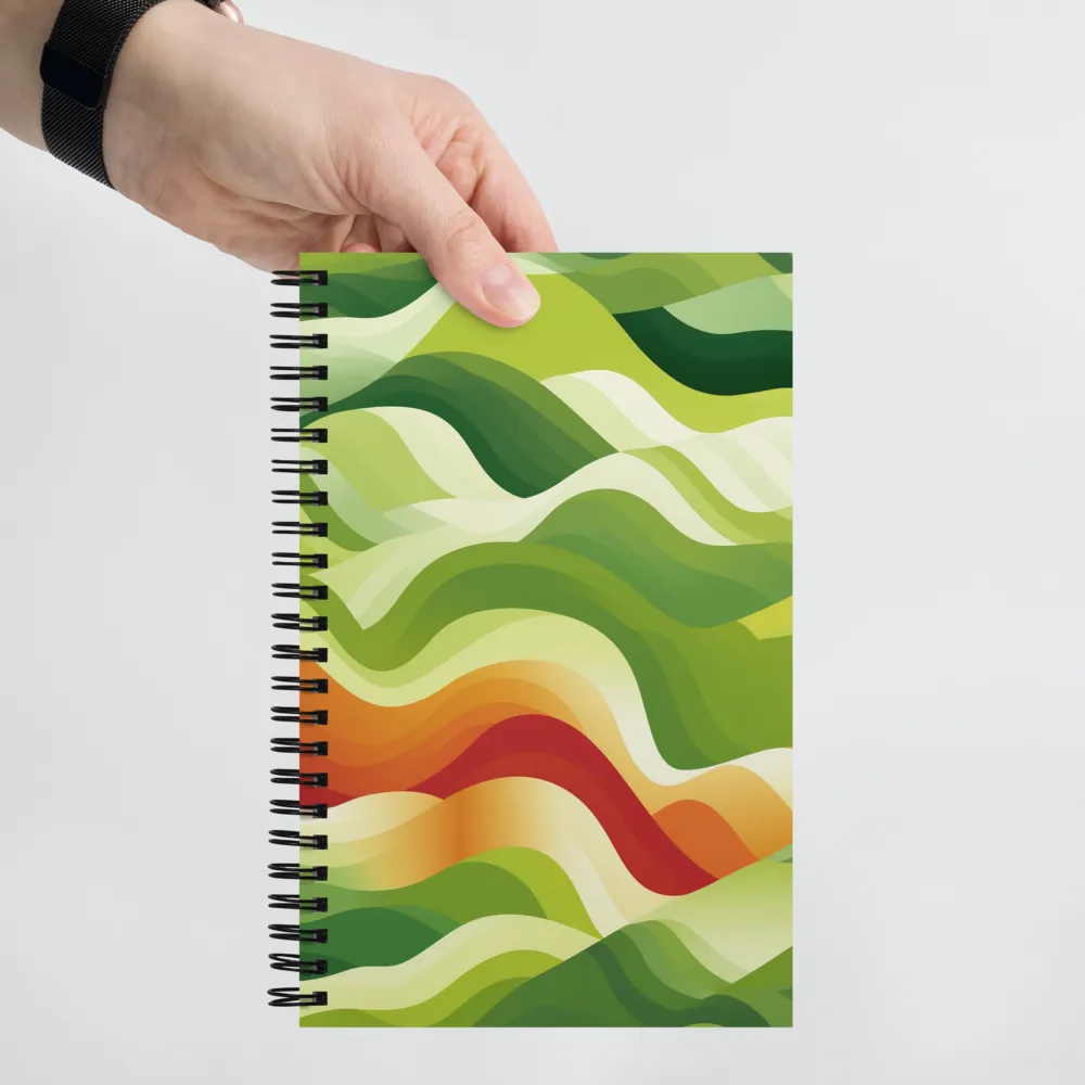 Waves of Nature | Spiral Notebook