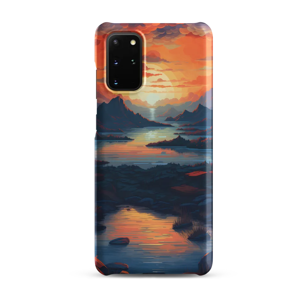 Ethereal Evening: A Digital Dusk