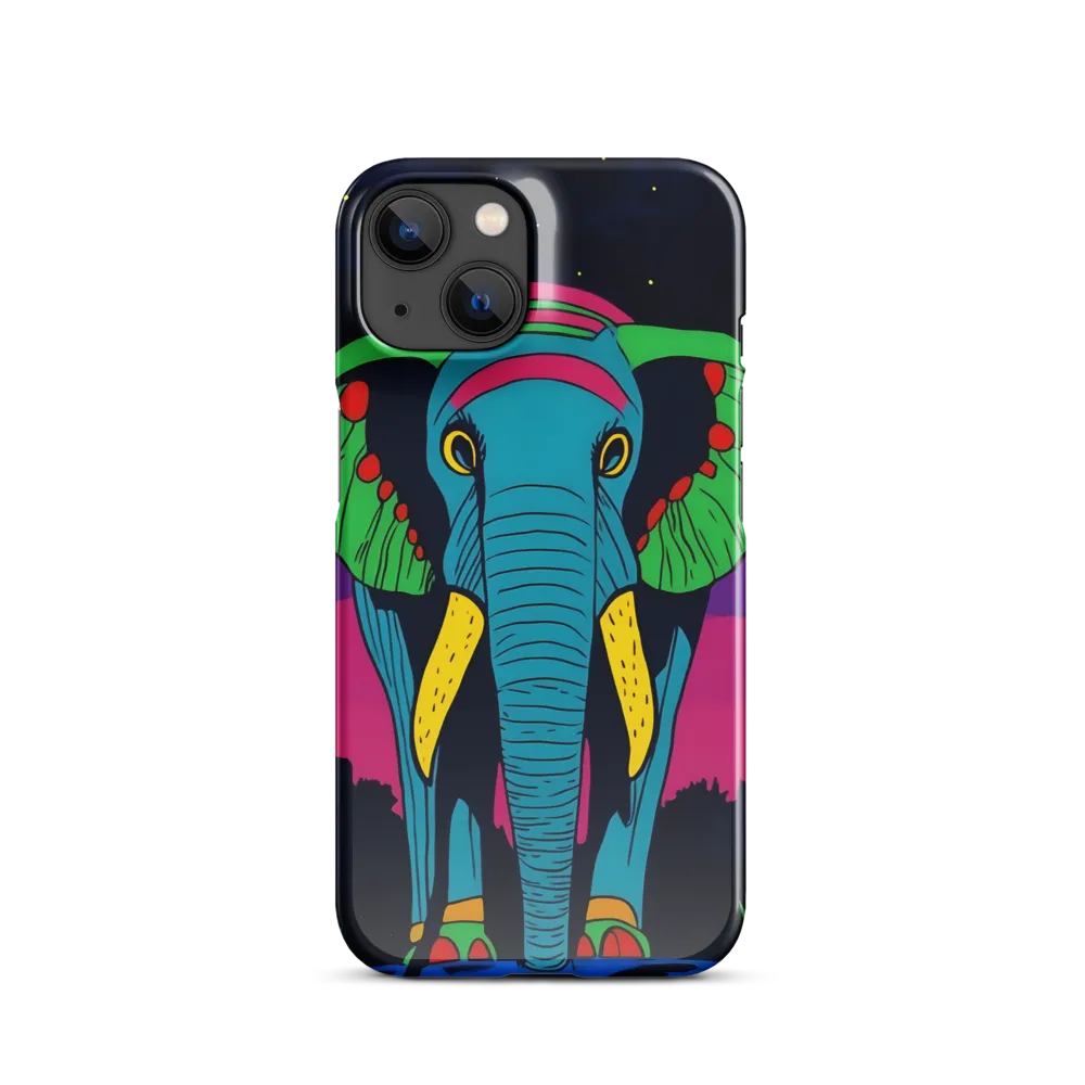Whimsical Majesty: The Vibrant Elephant