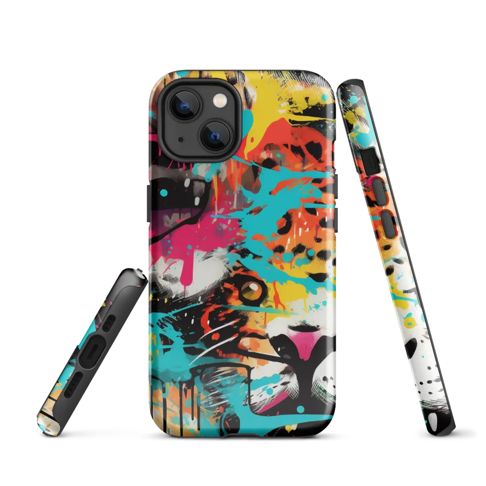 Fierce Fusion: Tiger and Lion in Graffiti
